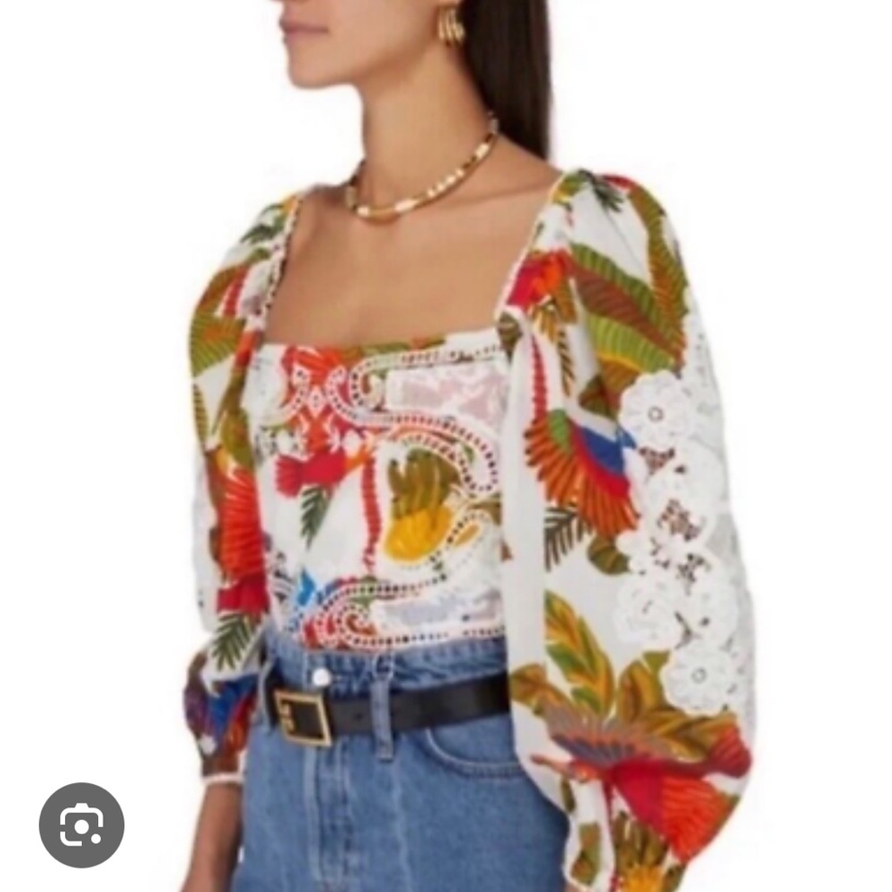 Farm Rio blouse